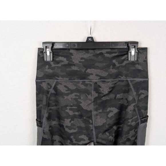 Fabletics PowerHold Camouflage Leggings w/ Pockets Women's Size Medium - Picture 6 of 12